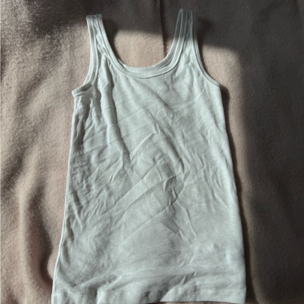 Aerie White Tank Top
